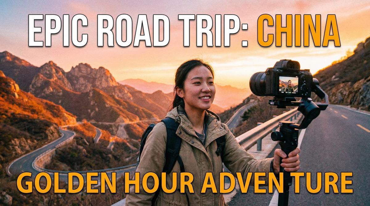 情深叉喔旅行视频-山间公路自驾